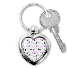 It`s Christmas Outside!   Key Chain (heart) by ConteMonfrey