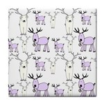 Cute Deers  Tile Coaster Front