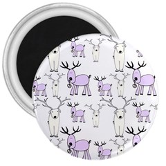 Cute Deers  3  Magnets by ConteMonfrey