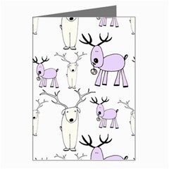 Cute Deers  Greeting Card by ConteMonfrey