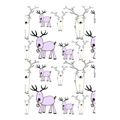 Cute Deers  Shower Curtain 48  X 72  (small) 