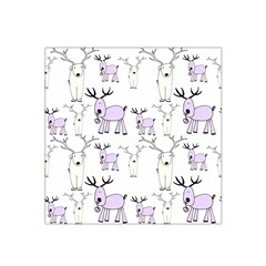 Cute Deers  Satin Bandana Scarf 22  X 22  by ConteMonfrey