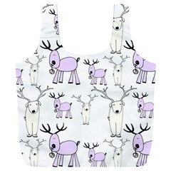 Cute Deers  Full Print Recycle Bag (xxl) by ConteMonfrey