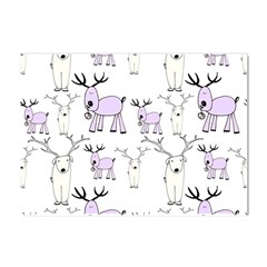 Cute Deers  Crystal Sticker (a4) by ConteMonfrey