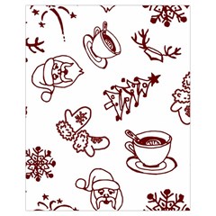 Red And White Christmas Breakfast  Drawstring Bag (Small)