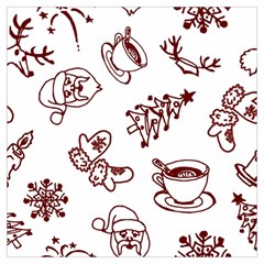 Red And White Christmas Breakfast  Lightweight Scarf 