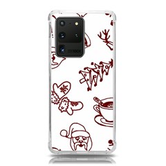 Red And White Christmas Breakfast  Samsung Galaxy S20 Ultra 6.9 Inch TPU UV Case