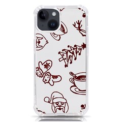 Red And White Christmas Breakfast  iPhone 14 TPU UV Print Case