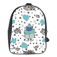 Little Cow Christmas  School Bag (large) by ConteMonfrey