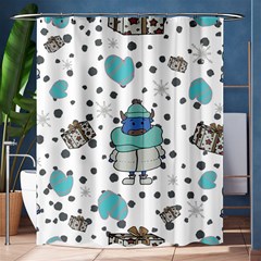 Little Cow Christmas  Shower Curtain 60  X 72  (medium)  by ConteMonfrey