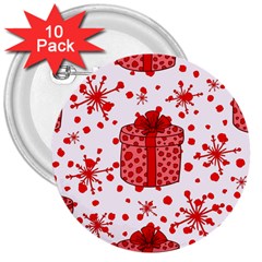 Cute Gift Boxes 3  Buttons (10 Pack)  by ConteMonfrey