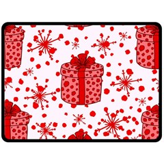 Cute Gift Boxes Fleece Blanket (large) by ConteMonfrey