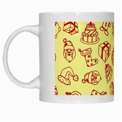 Bw Christmas Icons   White Mug by ConteMonfrey