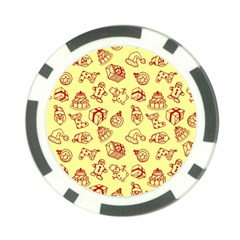 Bw Christmas Icons   Poker Chip Card Guard by ConteMonfrey