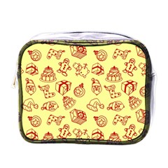 Bw Christmas Icons   Mini Toiletries Bag (one Side) by ConteMonfrey