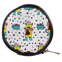 Little Bull Wishes You A Merry Christmas  Mini Makeup Bag