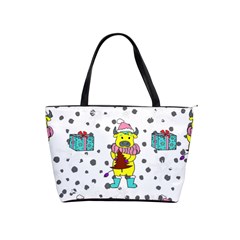 Little Bull Wishes You A Merry Christmas  Classic Shoulder Handbag