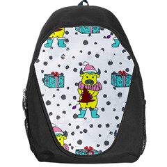 Little Bull Wishes You A Merry Christmas  Backpack Bag