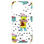 Little Bull Wishes You A Merry Christmas  iPhone 14 Pro Max Black UV Print Case Front