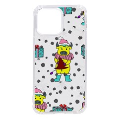 Little Bull Wishes You A Merry Christmas  iPhone 14 Pro Max TPU UV Print Case