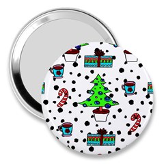 It`s Cold Outside  3  Handbag Mirrors by ConteMonfrey