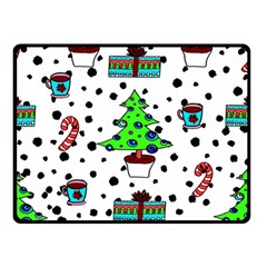 It`s Cold Outside  Two Sides Fleece Blanket (small) by ConteMonfrey