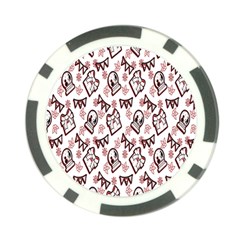 Signs Of Christmas Time  Poker Chip Card Guard by ConteMonfrey