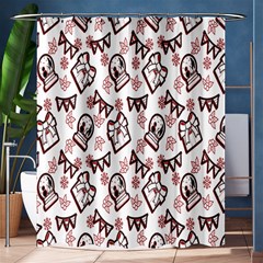 Signs Of Christmas Time  Shower Curtain 60  X 72  (medium)  by ConteMonfrey