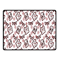 Signs Of Christmas Time  Two Sides Fleece Blanket (small) by ConteMonfrey