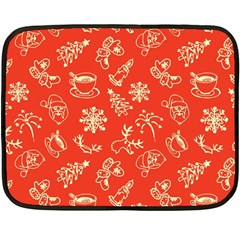 Green Christmas Breakfast   Two Sides Fleece Blanket (mini) by ConteMonfrey