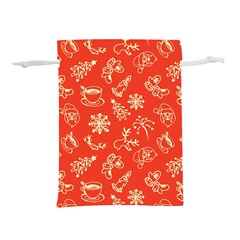 Green Christmas Breakfast   Lightweight Drawstring Pouch (m) by ConteMonfrey