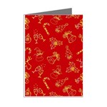 Holy Night - Christmas Symbols  Mini Greeting Cards (Pkg of 8) Right