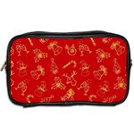 Holy Night - Christmas Symbols  Toiletries Bag (Two Sides) Back