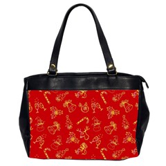 Holy Night - Christmas Symbols  Oversize Office Handbag (2 Sides) by ConteMonfrey