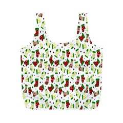 Warm Christmas  Full Print Recycle Bag (m) by ConteMonfrey