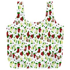 Warm Christmas  Full Print Recycle Bag (xxl) by ConteMonfrey