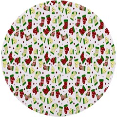 Warm Christmas  Uv Print Round Tile Coaster