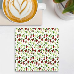 Warm Christmas  Uv Print Square Tile Coaster  by ConteMonfrey