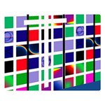 Color Graffiti Pattern Geometric Two Sides Premium Plush Fleece Blanket (Large) 80 x60  Blanket Front