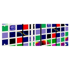 Color Graffiti Pattern Geometric Banner And Sign 6  X 2  by Hannah976