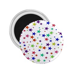 Star Random Background Scattered 2 25  Magnets by Hannah976