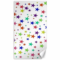 Star Random Background Scattered Canvas 40  X 72  by Hannah976