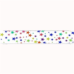 Star Random Background Scattered Small Bar Mat