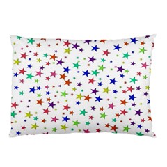 Star Random Background Scattered Pillow Case (two Sides) by Hannah976