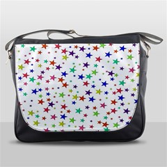 Star Random Background Scattered Messenger Bag by Hannah976