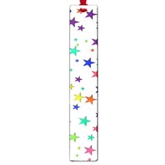 Star Random Background Scattered Large Book Marks by Hannah976