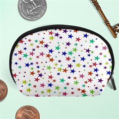 Star Random Background Scattered Accessory Pouch (large) by Hannah976