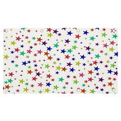 Star Random Background Scattered Banner And Sign 7  X 4 