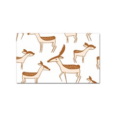 Seamless Deer Pattern Design Sticker Rectangular (10 Pack) by Hannah976