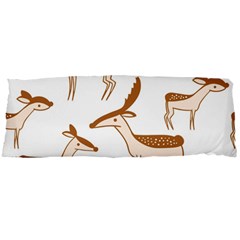 Seamless Deer Pattern Design Body Pillow Case Dakimakura (two Sides) by Hannah976